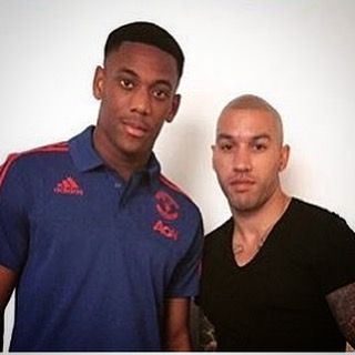  Johnson has also worked with Young's former team-mate Anthony Martial