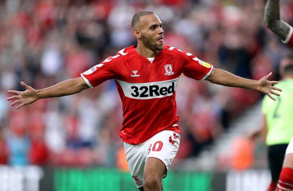  Braithwaite managed just nine goals 40 appearances in a forgettable spell at Middlesbrough