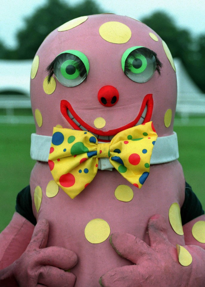 The telly favourite says he loves Mr Blobby’s naughtiness