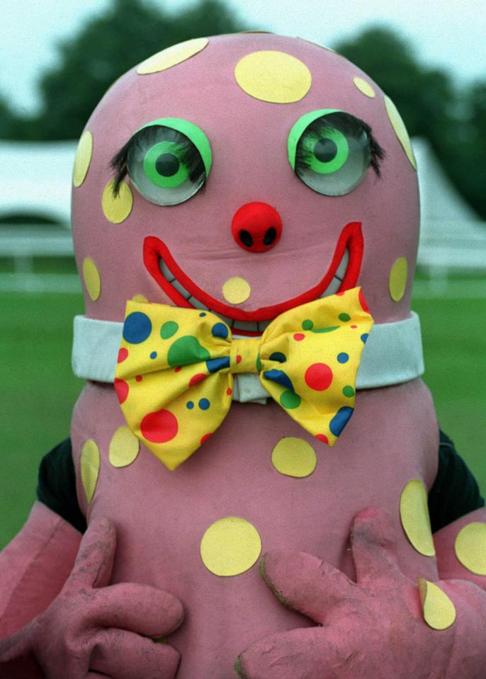  The telly favourite says he loves Mr Blobby's naughtiness