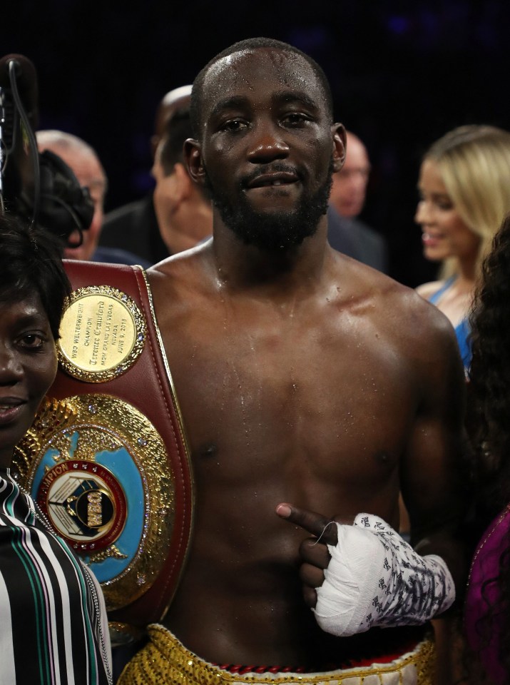 Pound-for-pound star Terence Crawford beat Kell Brook’s rival Amir Khan