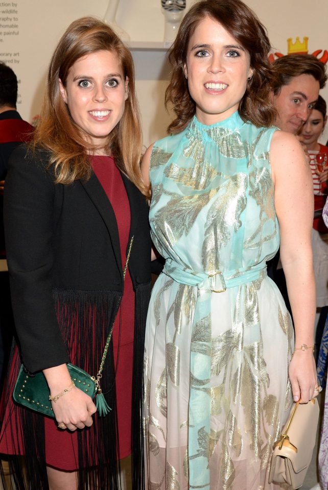  Beatrice and Eugenie, the daughters of Prince Andrew and Sarah, the Duchess of York, are considered minor royals