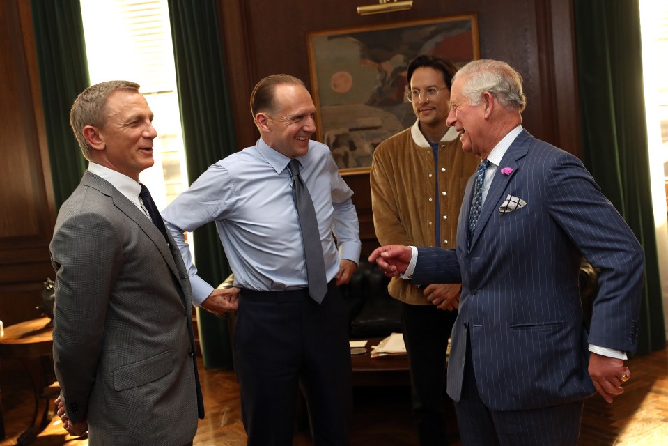  Ralph Fiennes has actually met Prince Charles too