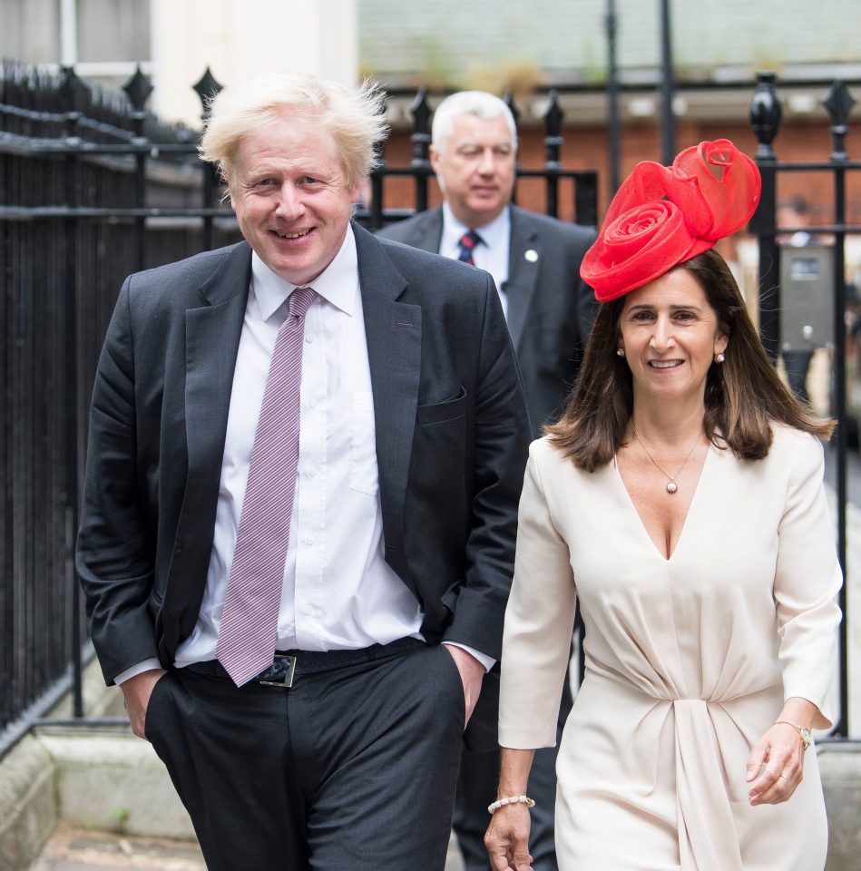  Boris Johnson and his estranged second wife Marina Wheeler have formally divorced