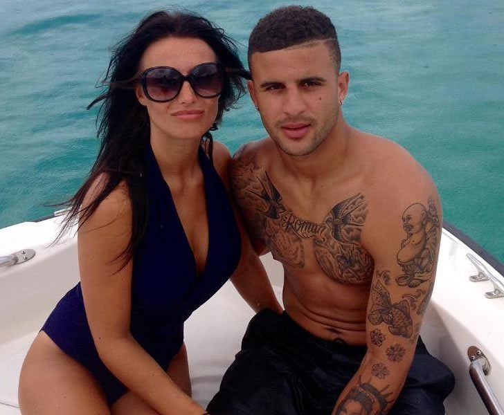  Kyle Walker has moved out of his and Annie's home, as it was revealed he is the father of  Lauryn Goodman's baby