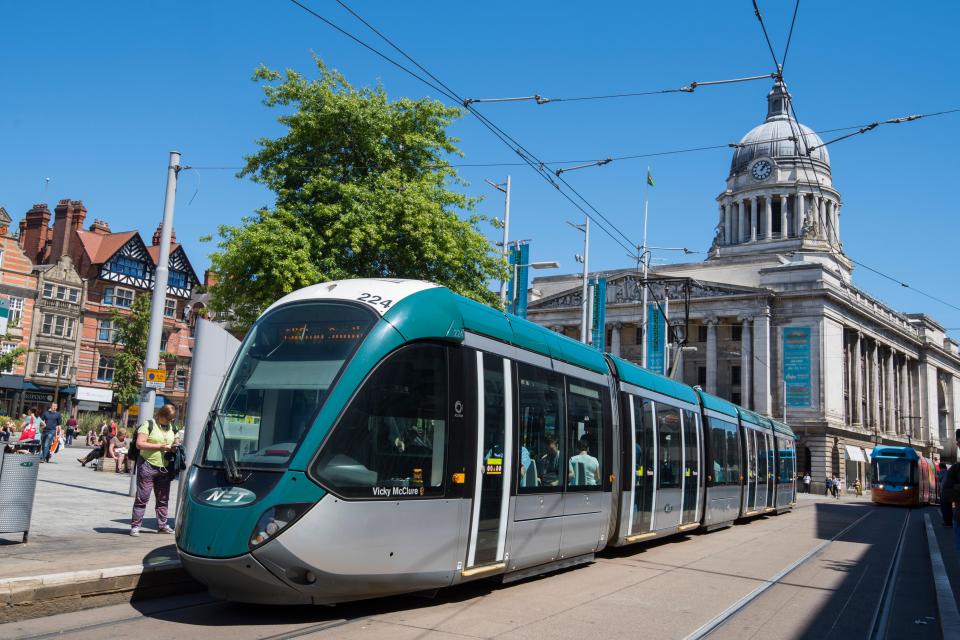 The trams in Nottingham are voted some of the best things to do with some saying it was their favourite thing in the city