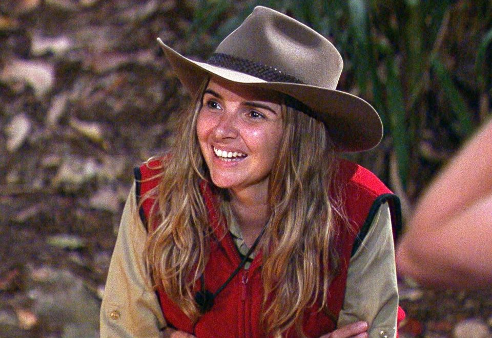  The singer won over the nation when she appeared on I'm A Celebrity last year