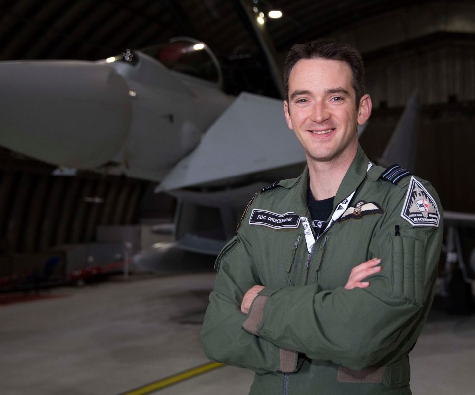  He was joined on Virgin Radio today by typhoon pilot Roger Cruickshank