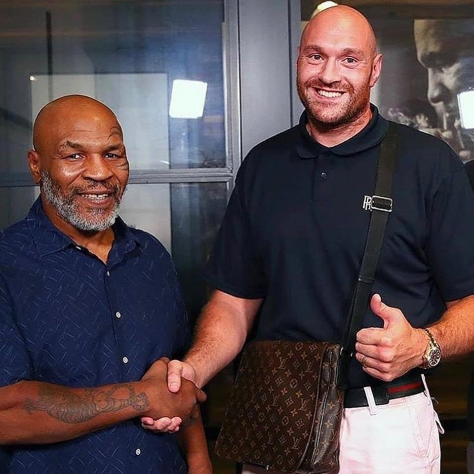  Mike Tyson has backed namesake Tyson Fury to defeat Joshua