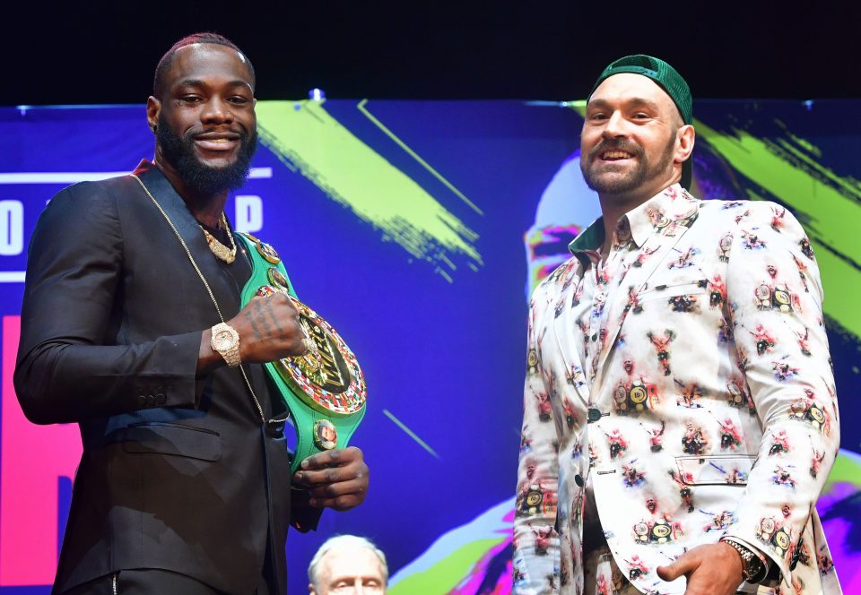 Tyson Fury aims to dethrone Deontay Wilder on February 22 after their draw in December 2018