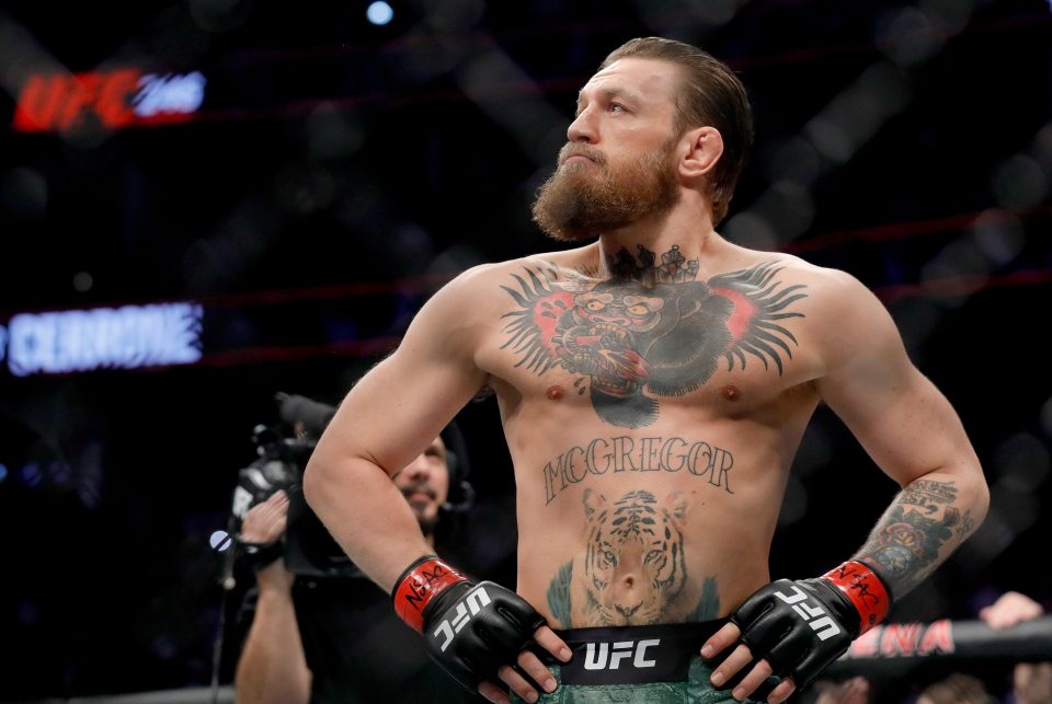  Conor McGregor weighed a career heaviest 170lb in his last fight