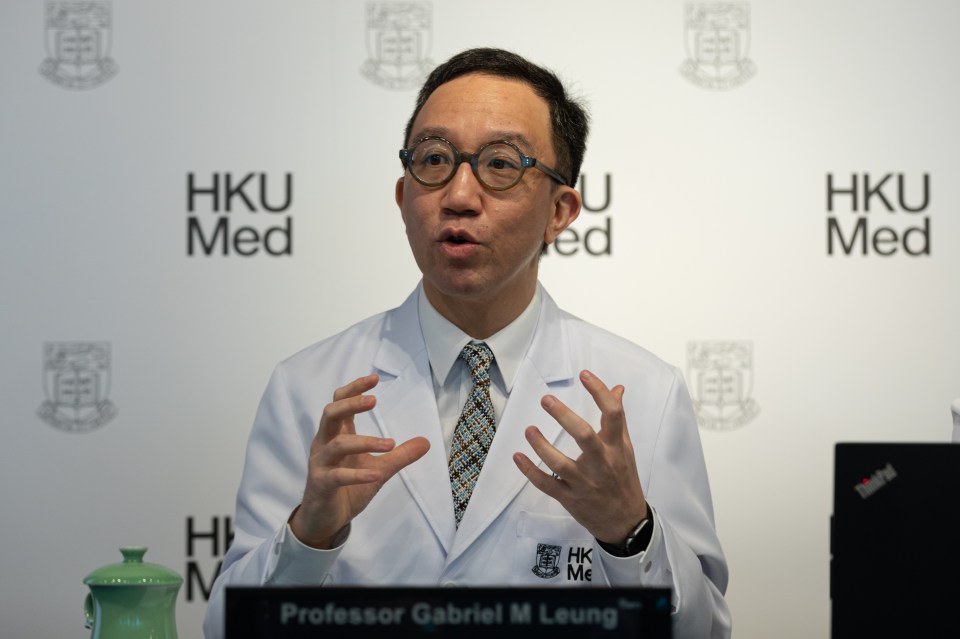  Professor Gabriel Leung, chair professor of public health medicine at the Faculty of Medicine at the University of Hong Kong, issued the warning