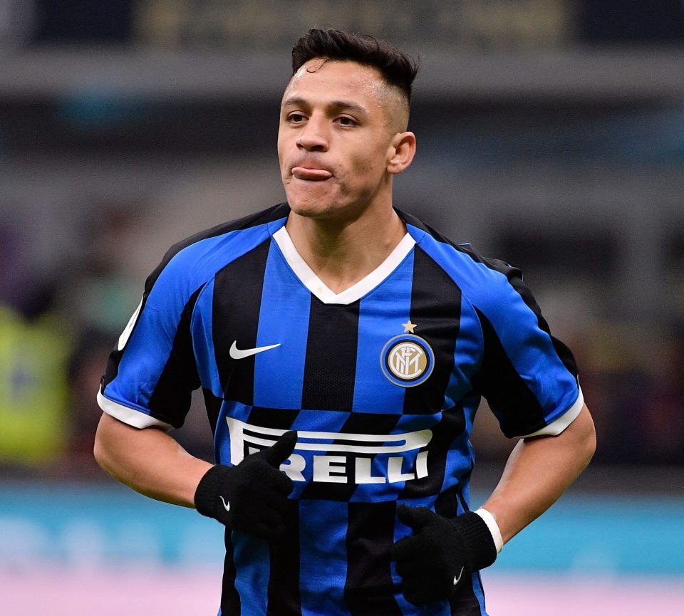 Alexis Sanchez is on loan at the San Siro but his spell has been hampered by injuries