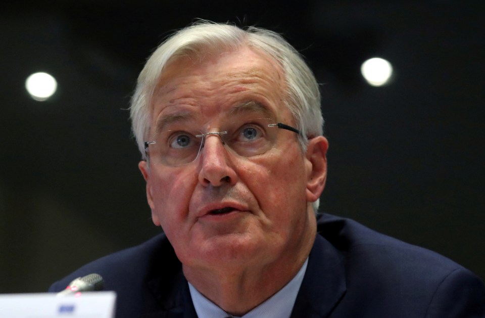  Michel Barnier is expected to demand restrictions so Britain does not undercut EU rules