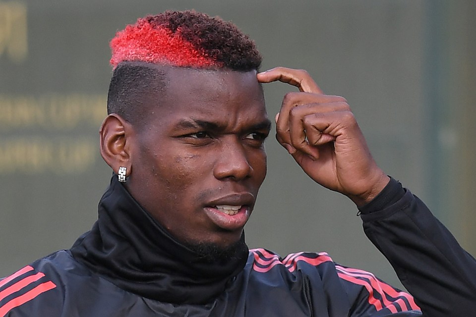  Paul Pogba has not played since December with an ongoing ankle injury