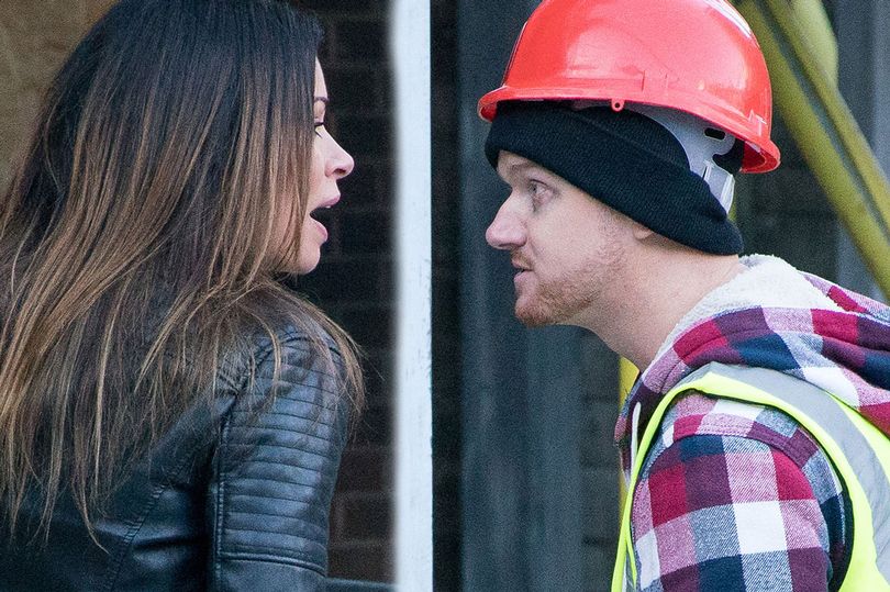  Mikey plays Gary Windass in the soap, while Alison plays knicker factory boss Carla Connor