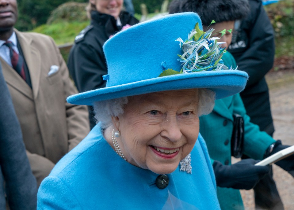 The Queen goes to Sandringham for Christmas and stays until February  