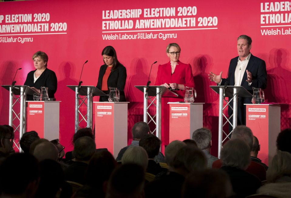  The leadership race is now down Sir Kier Starmer, Lisa Nandy, Emily Thornberry and Rebecca Long-Bailey