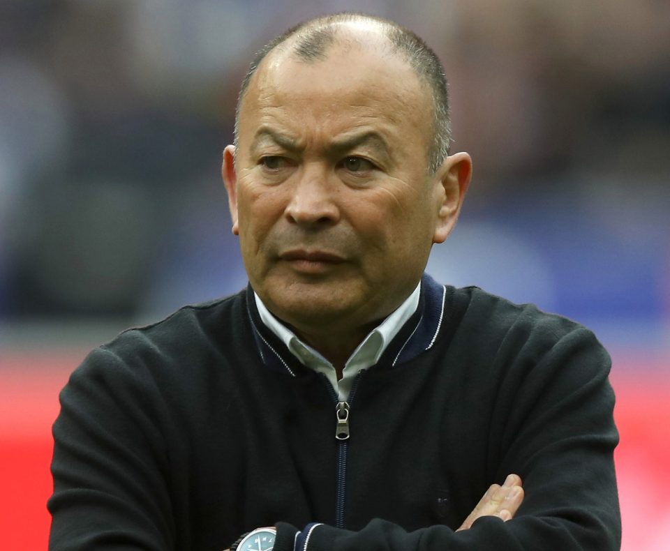  England coach Eddie Jones watches on as England fall to France in Six Nations opener