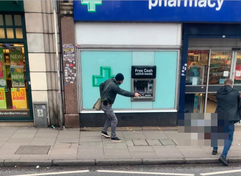  Moment undercover police officers point their guns at Streatham attacker Sudesh Amman on February 2