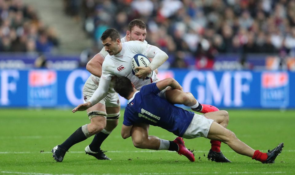  Jonny May was the only England star to come out of France with any credit