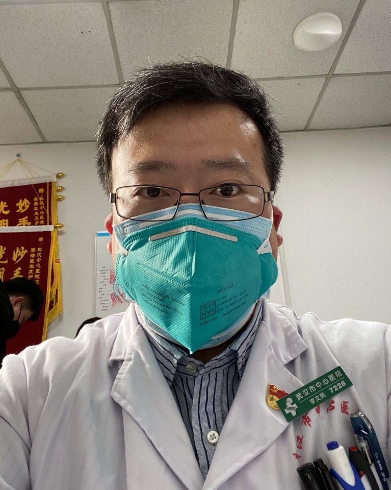  Dr Li Wenliang was quizzed by cops after he posted about the outbreak in an online group