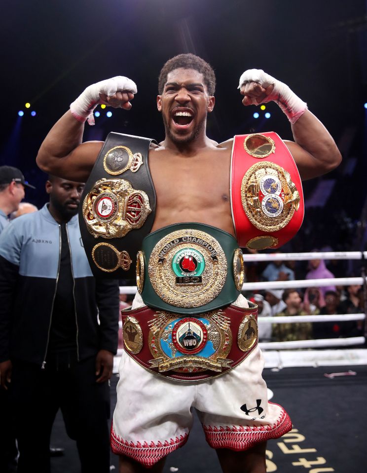  Anthony Joshua is likely set for a mandatory title defence against Kubrat Pulev