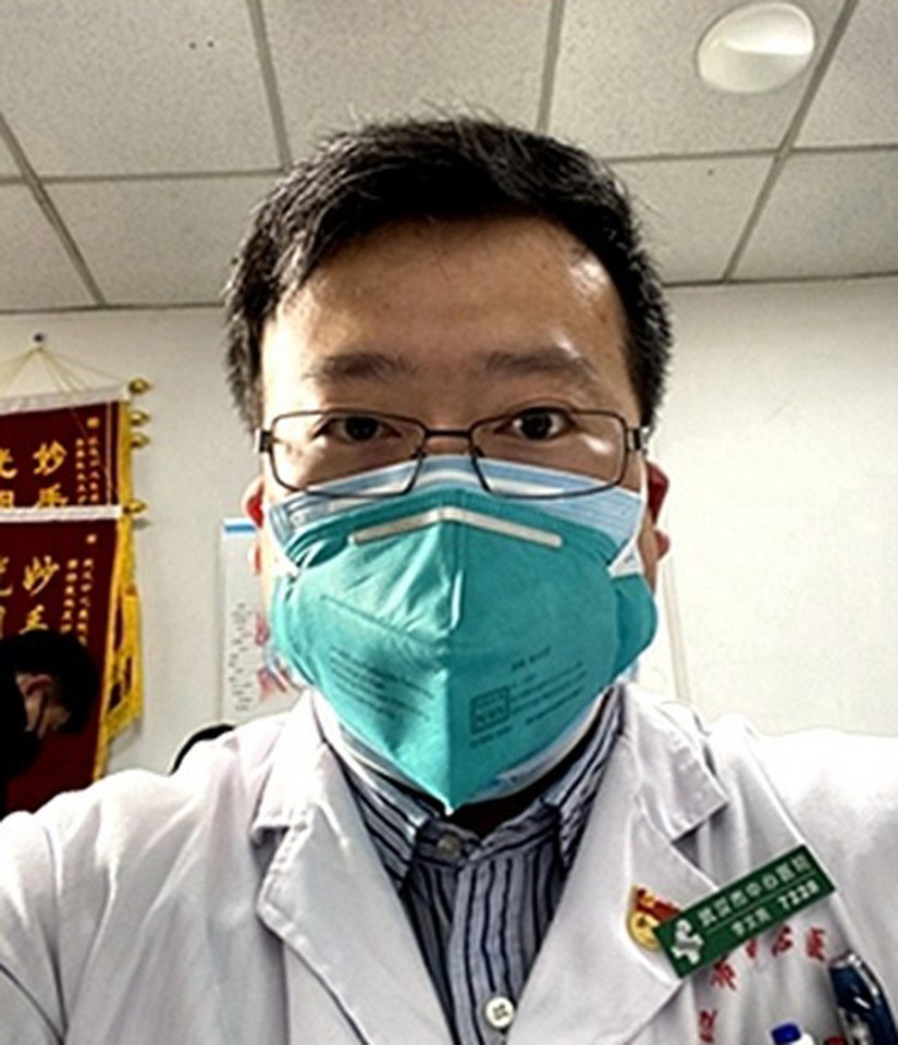 Li Wenliang, 34, tragically contracted the virus from patients he was treating and died