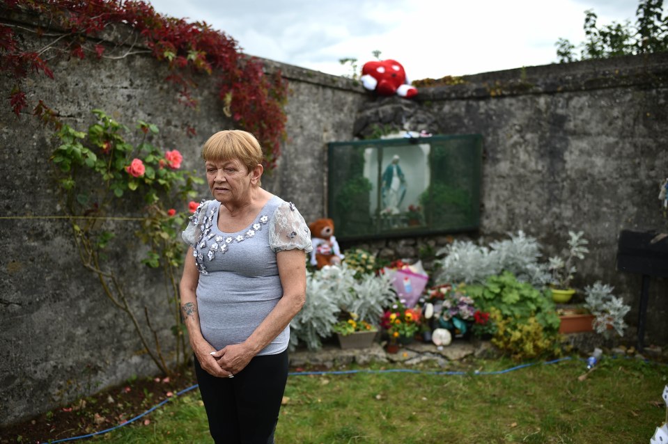  Bessborough survivor Ann at the Tuam shrine