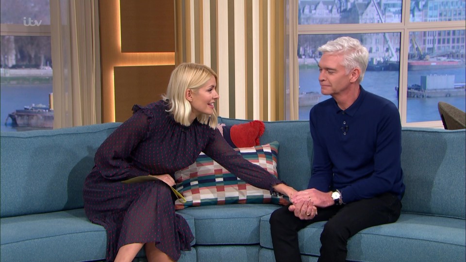  Holly spoke to Phillip about his decision to come out today on This Morning