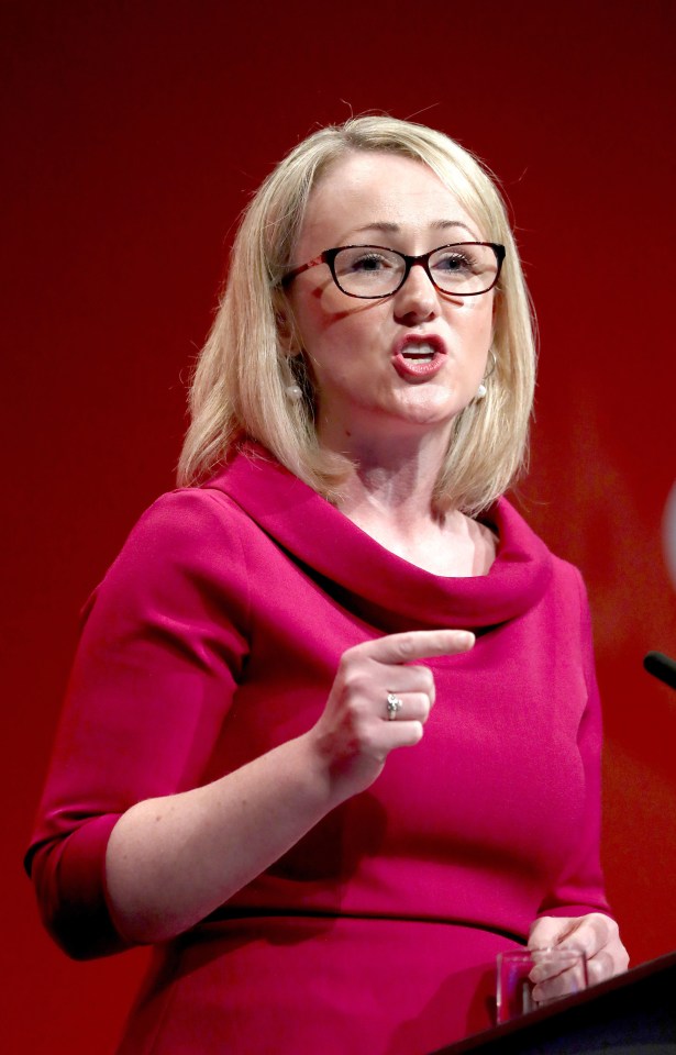 Mrs Long Bailey was speaking at a rally in Lewisham, South East London, when she made the menacing remarks