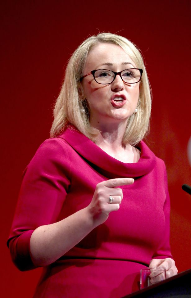  Mrs Long Bailey was speaking at a rally in Lewisham, South East London, when she made the menacing remarks