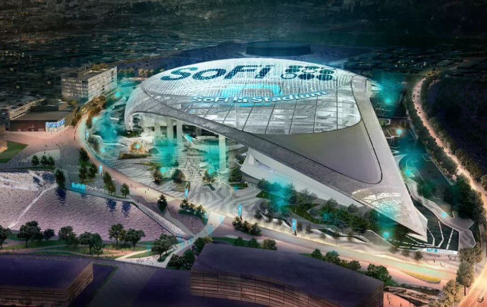 The stadium, which can be seen in an artist’s impression above, will have an expandable capacity of over 100,000