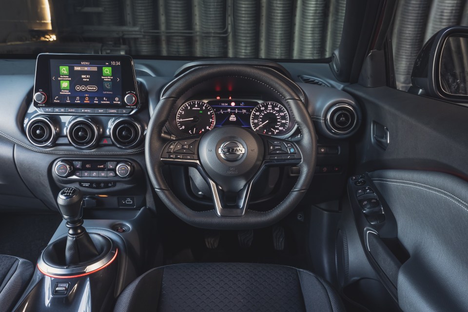  The boys in Sunderland nailed the Nissan Juke Tekna+'s interior