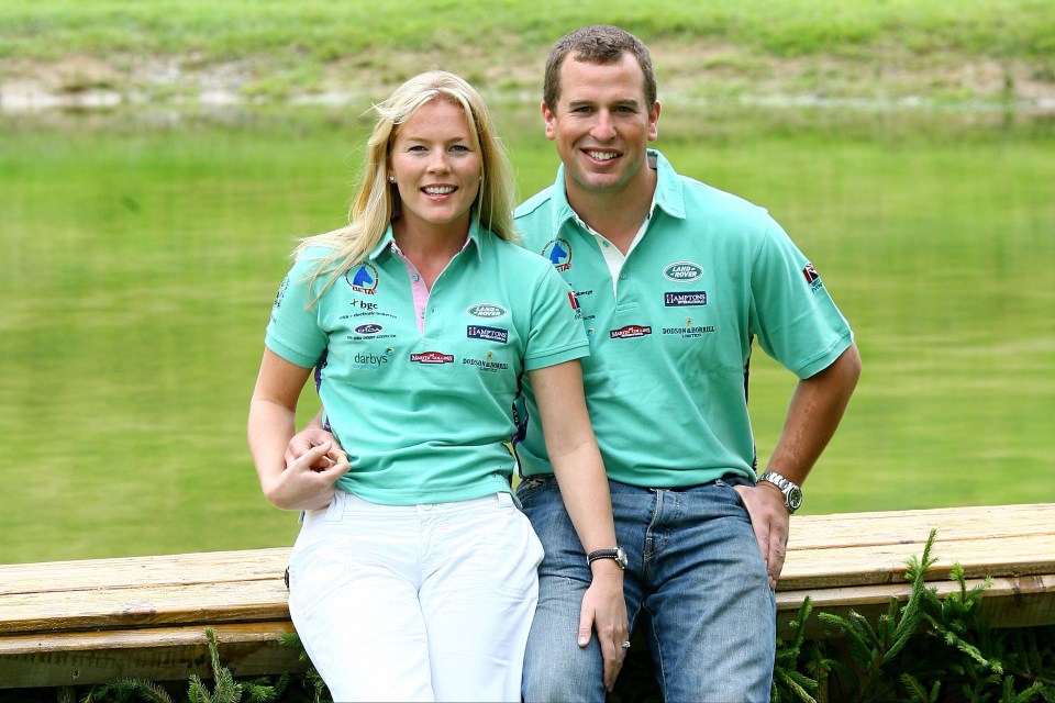  Autumn and Peter Phillips snapped at their engagement announcement in 2007