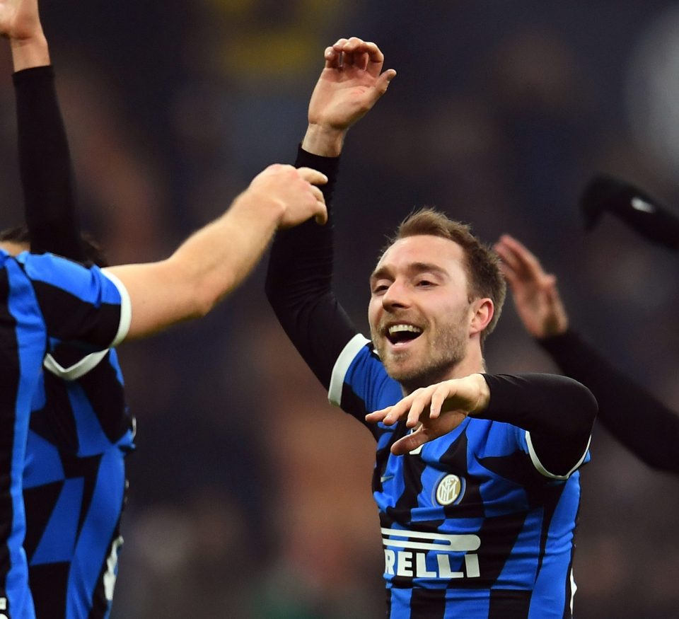 Christian Eriksen's transfer saga was finally over when he joined Inter during the January transfer window