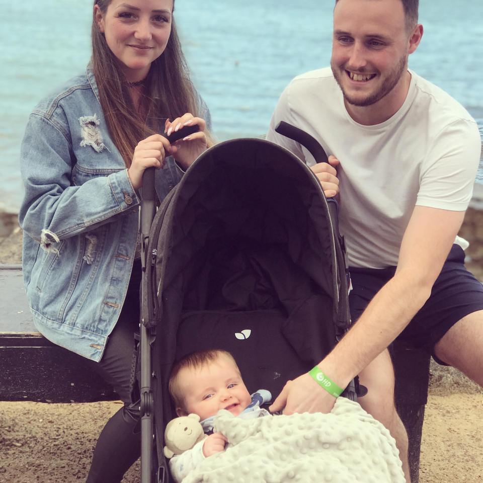  SallyAnn and Ryan, seen with smiling Tommy, have mostly had children on short-term 'respite' placements