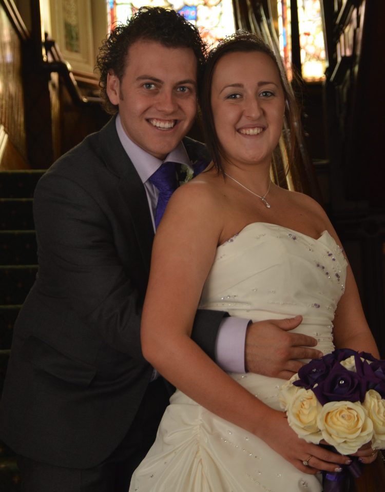  The couple, from West Yorkshire, tied the knot on Marie's 21st birthday