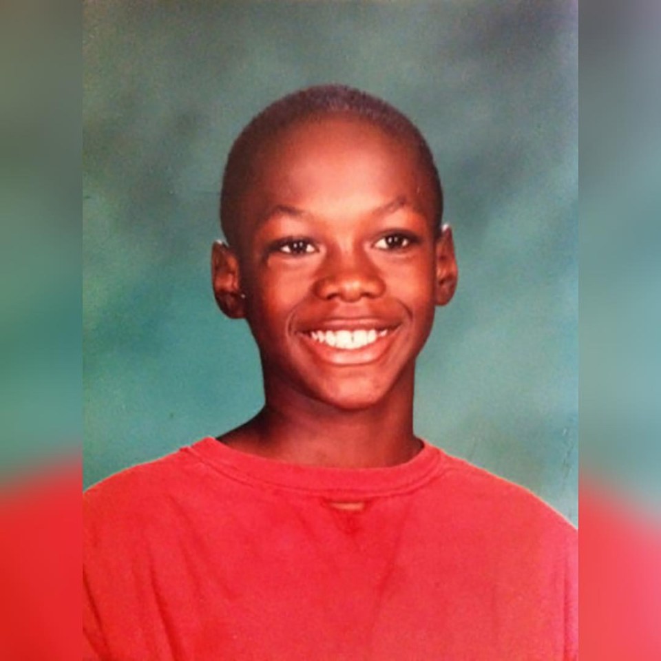  Deontay Wilder perhaps didn't looks as though he would be known as the most powerful boxer on the planet in his smiley childhood days