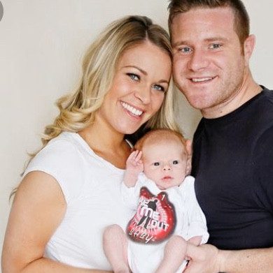  The pair welcomed Take Me Out's first ever baby in 2013