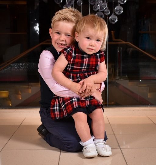  Little Freddie and Elsie are "like chalk and cheese" - but adore each other