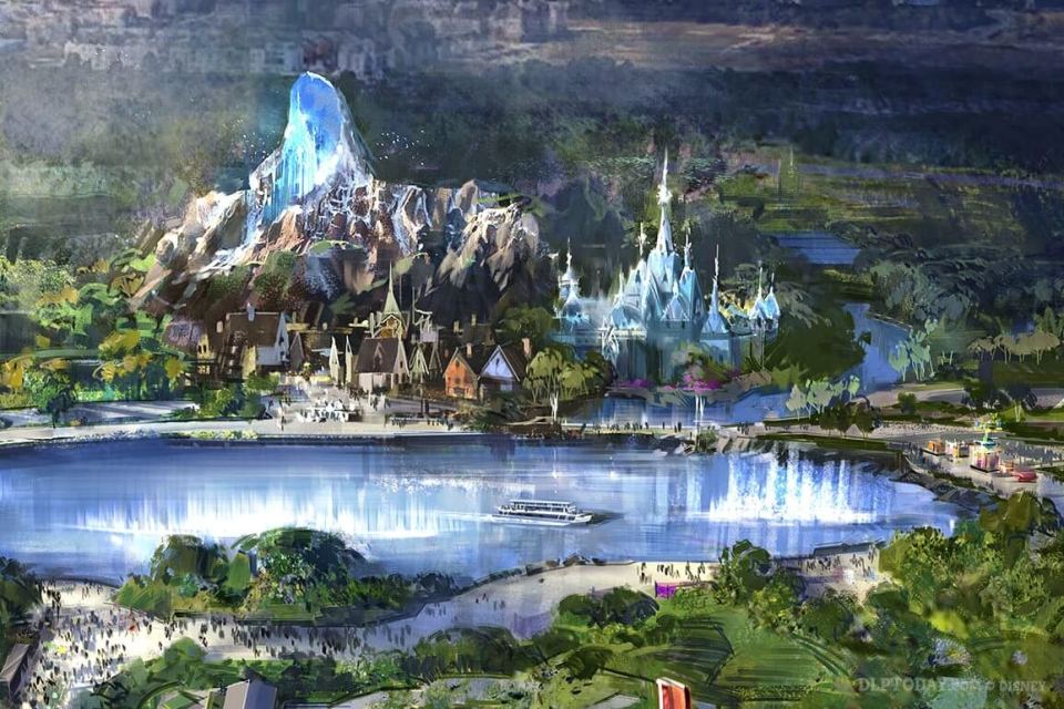  The land will be based on Anna and Elsa's kingdom of Arendelle