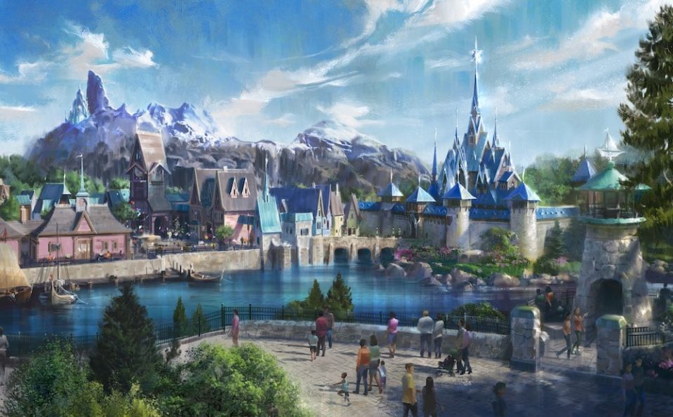  Disney is opening a new Frozen Land in Paris with attractions and shops