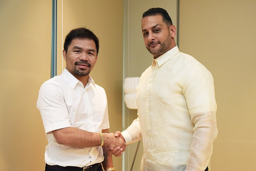  Manny Pacquiao has joined the same management firm as Conor McGregor