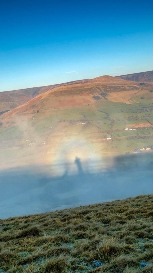  Howdle is an avid photographer who was out hill-walking and taking photos when he spotted the unusual scene