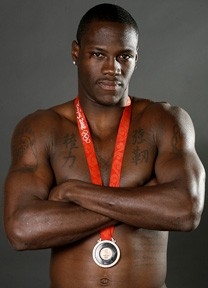  Deontay Wilder, showing off a LOT less tattoos than he has these days, won a bronze medal at the 2008 Games