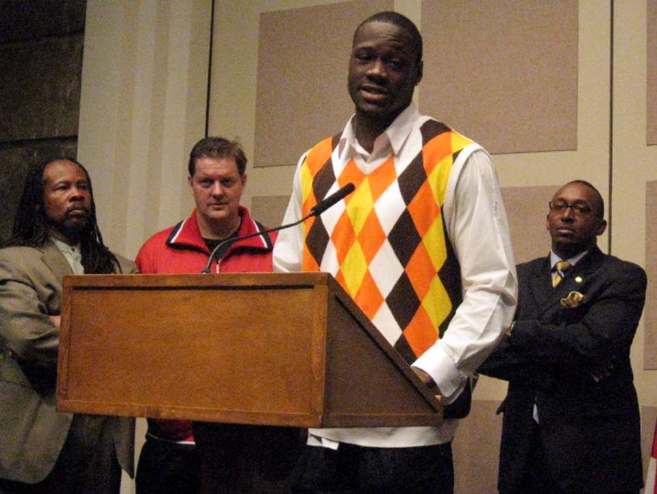  It appears Deontay Wilder's fashion sense has also changed over the years too