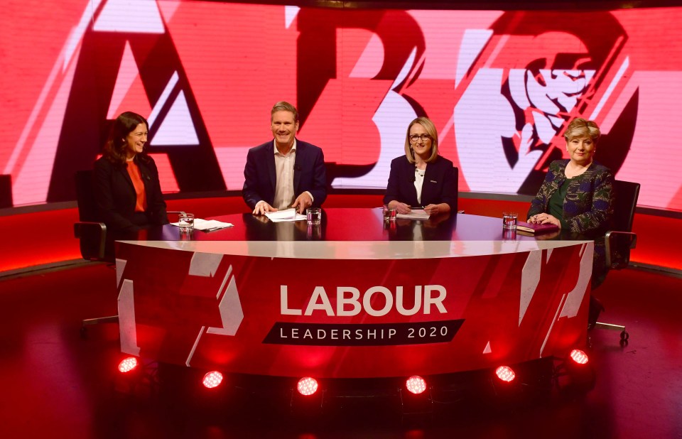  Labour leader hopefuls faced off in a debate last night