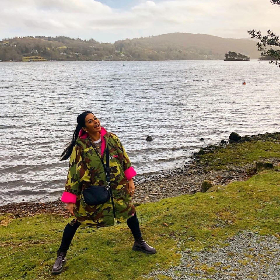  She shared snaps from her birthday weekend in the Lake District