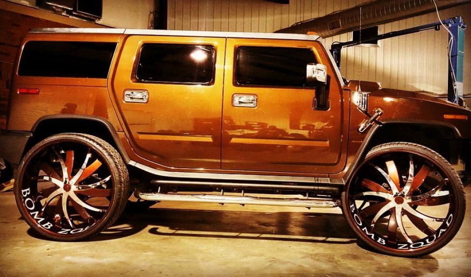 The nickname for Wilder's Hummer H2 is the Bomb Zquad Mobile